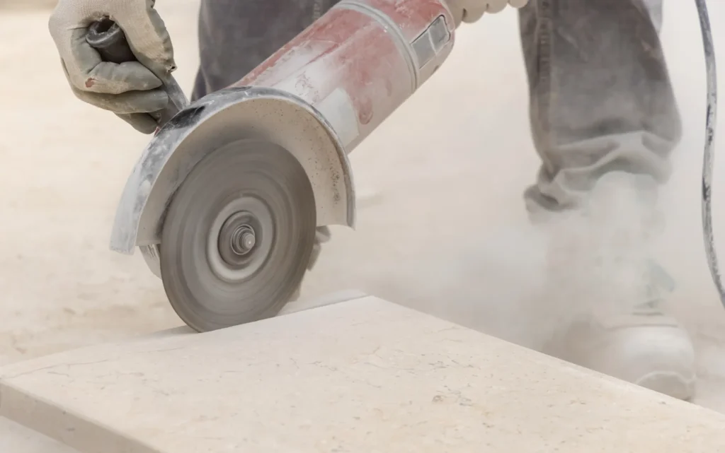 craftsman in grey work clothes and helmet cutting 2025 03 14 22 00 48 utc Concrete Cutting 3